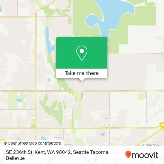 SE 236th St, Kent, WA 98042 map