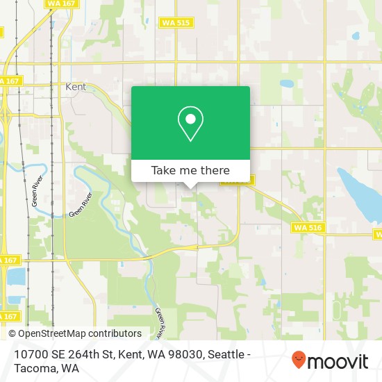 10700 SE 264th St, Kent, WA 98030 map