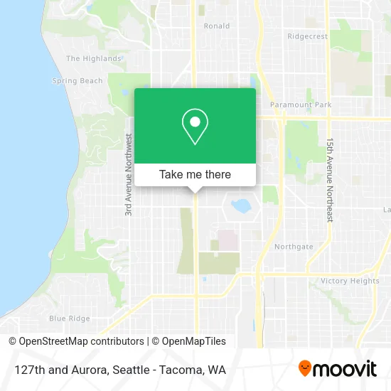 Mapa de 127th and Aurora