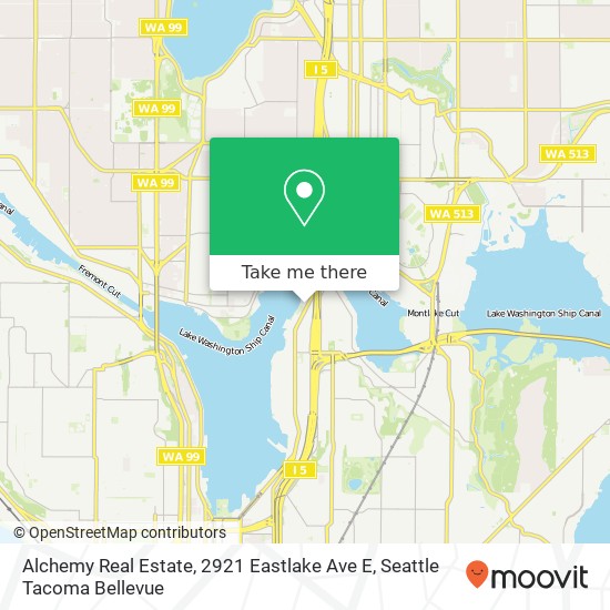 Alchemy Real Estate, 2921 Eastlake Ave E map