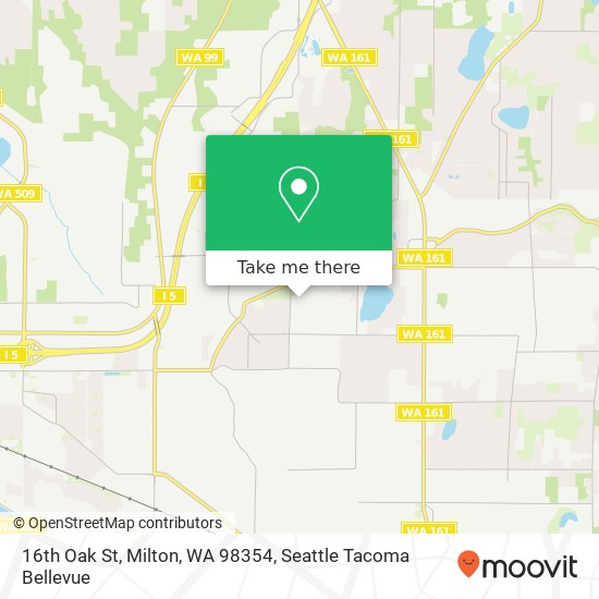 16th Oak St, Milton, WA 98354 map