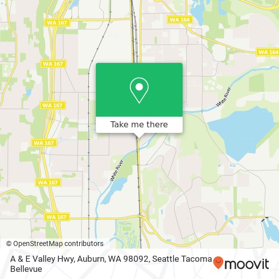 A & E Valley Hwy, Auburn, WA 98092 map