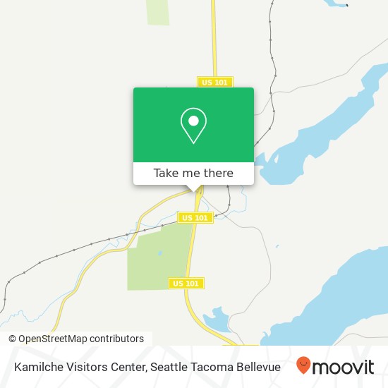 Mapa de Kamilche Visitors Center