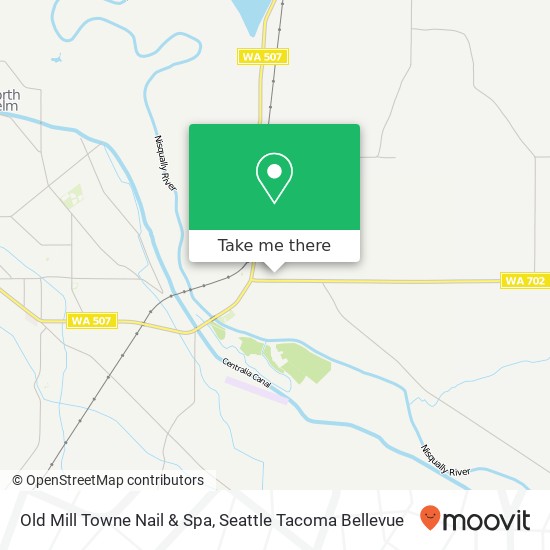 Mapa de Old Mill Towne Nail & Spa