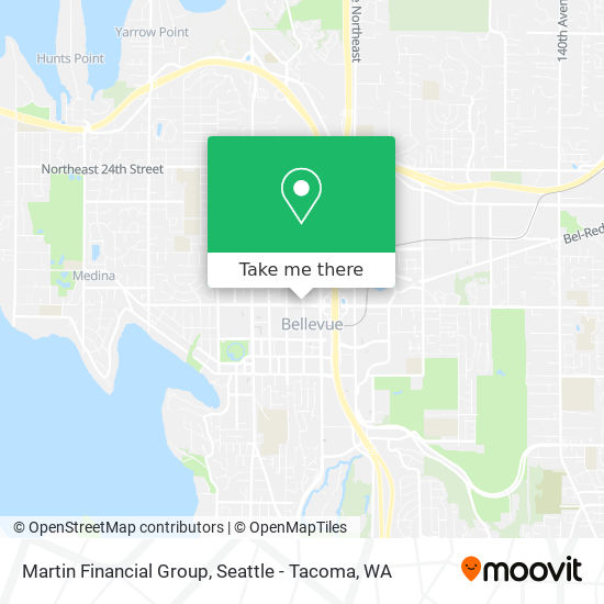 Martin Financial Group map