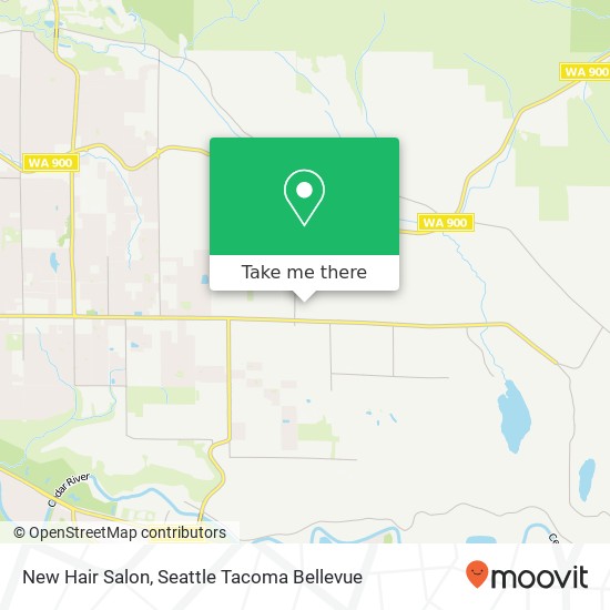 New Hair Salon map