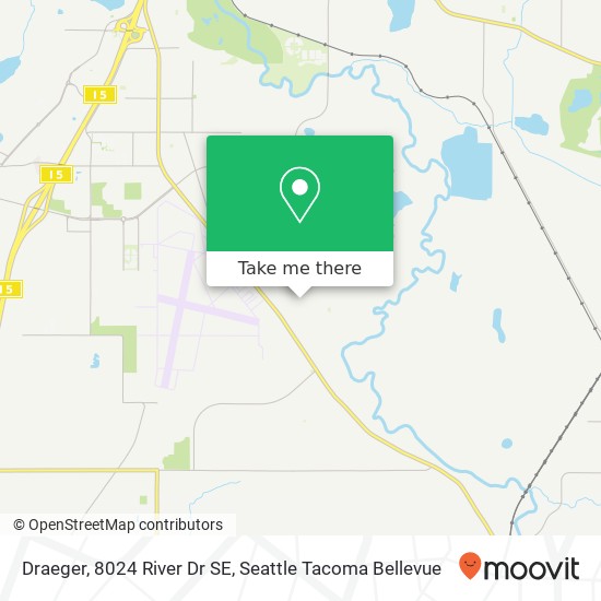 Mapa de Draeger, 8024 River Dr SE