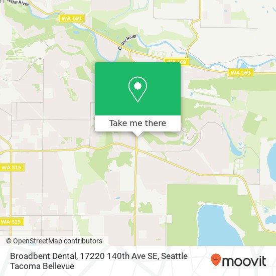 Broadbent Dental, 17220 140th Ave SE map