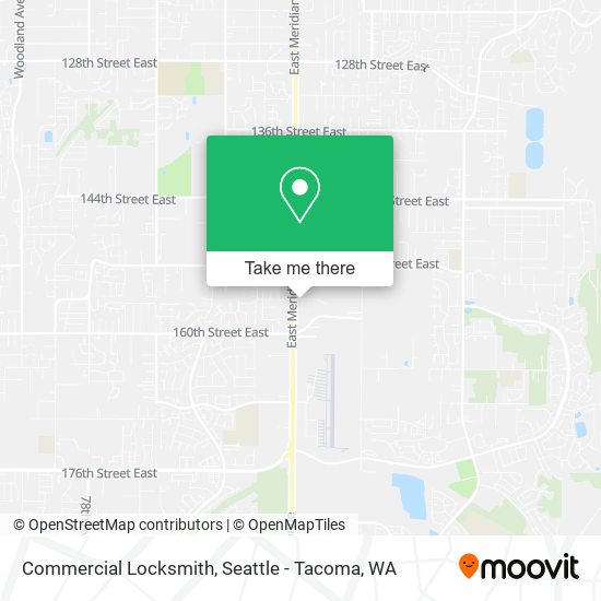 Commercial Locksmith map