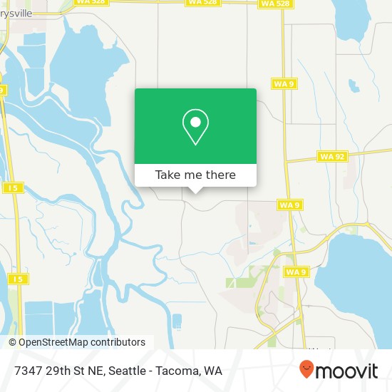 7347 29th St NE, Marysville, WA 98270 map