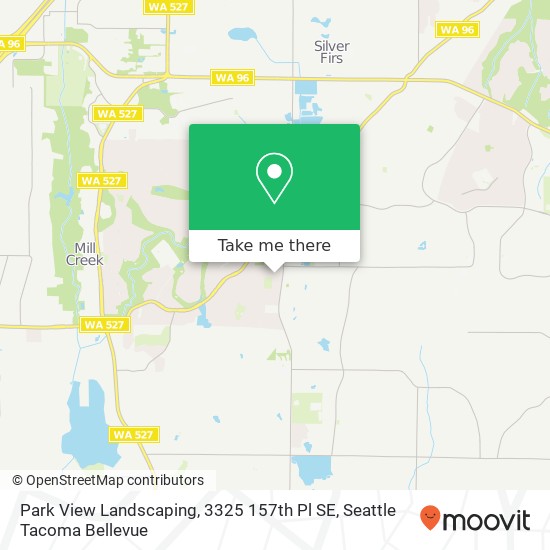 Park View Landscaping, 3325 157th Pl SE map