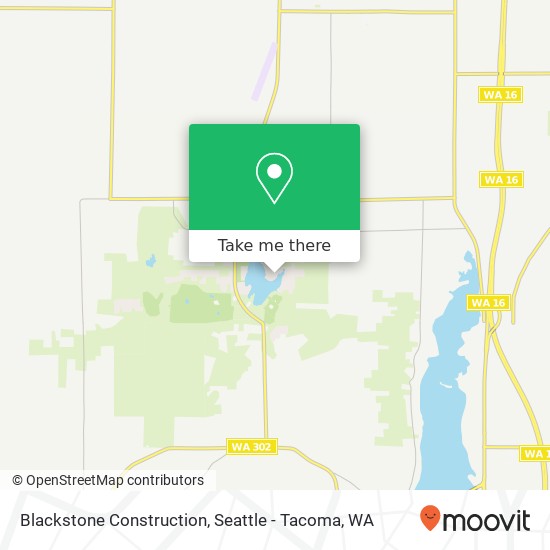 Blackstone Construction map