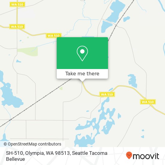 Mapa de SH-510, Olympia, WA 98513