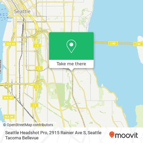 Seattle Headshot Pro, 2915 Rainier Ave S map