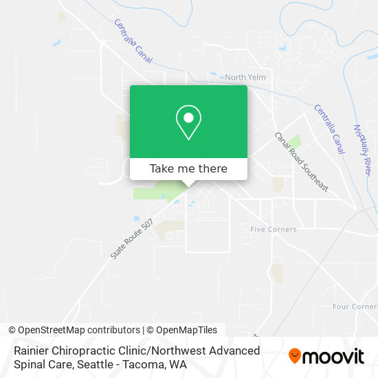 Rainier Chiropractic Clinic / Northwest Advanced Spinal Care map
