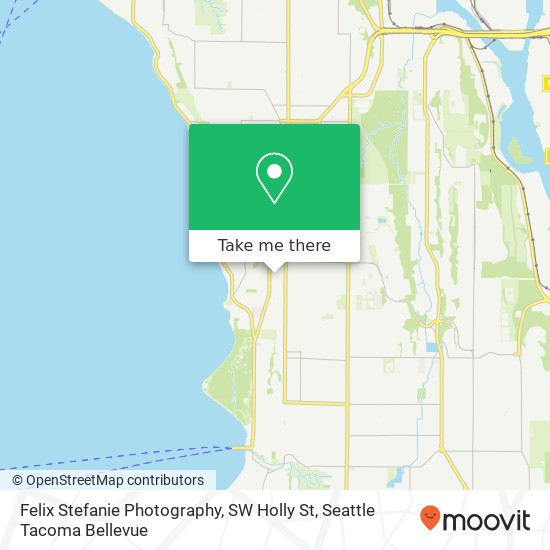Mapa de Felix Stefanie Photography, SW Holly St