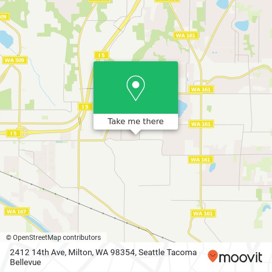 2412 14th Ave, Milton, WA 98354 map