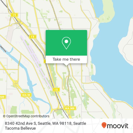 8340 42nd Ave S, Seattle, WA 98118 map