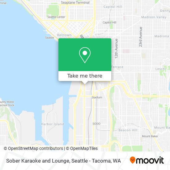 Mapa de Sober Karaoke and Lounge