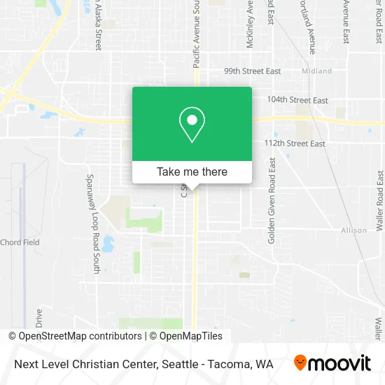 Next Level Christian Center map