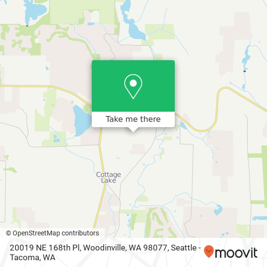 20019 NE 168th Pl, Woodinville, WA 98077 map