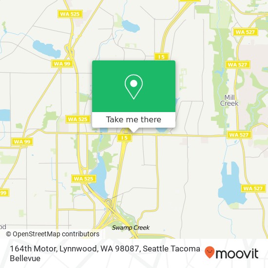 164th Motor, Lynnwood, WA 98087 map