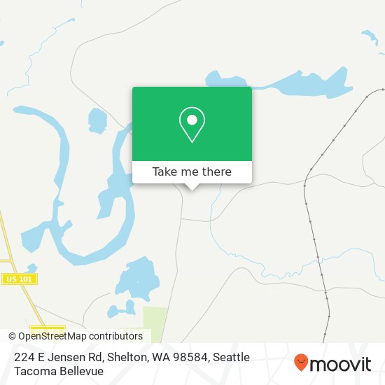 224 E Jensen Rd, Shelton, WA 98584 map