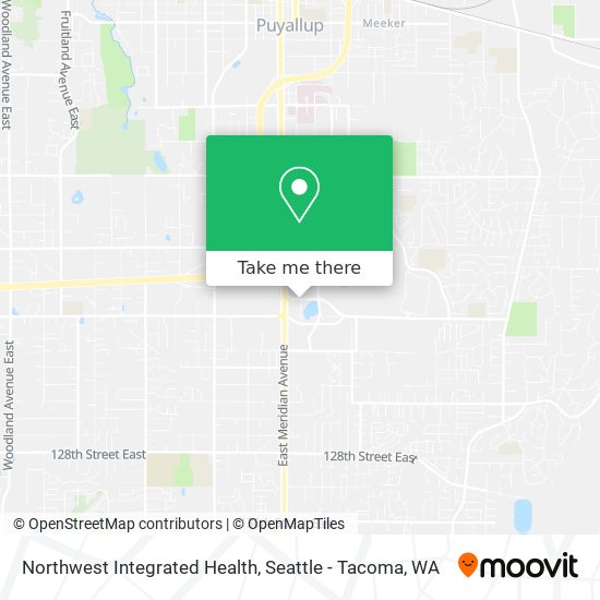 Northwest Integrated Health map