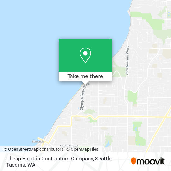 Cheap Electric Contractors Company map