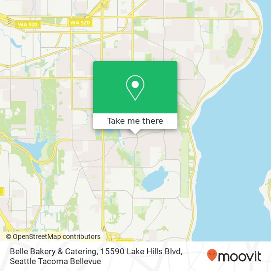 Belle Bakery & Catering, 15590 Lake Hills Blvd map