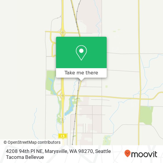 4208 94th Pl NE, Marysville, WA 98270 map