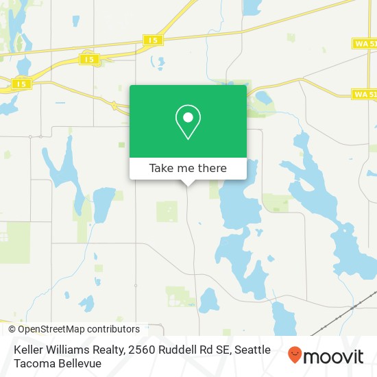 Mapa de Keller Williams Realty, 2560 Ruddell Rd SE