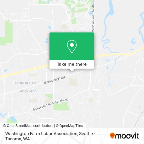 Washington Farm Labor Association map