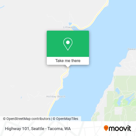 Highway 101 map