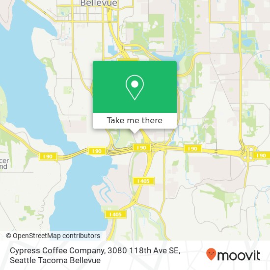 Cypress Coffee Company, 3080 118th Ave SE map