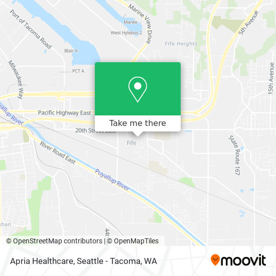 Apria Healthcare map