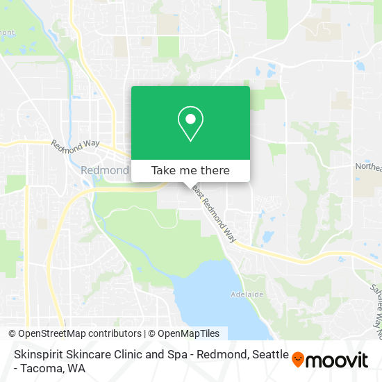 Mapa de Skinspirit Skincare Clinic and Spa - Redmond