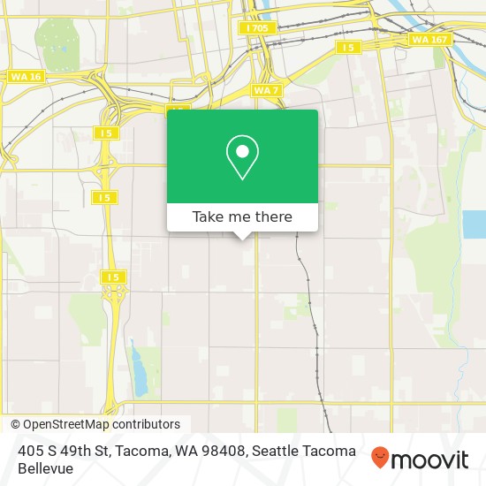 405 S 49th St, Tacoma, WA 98408 map