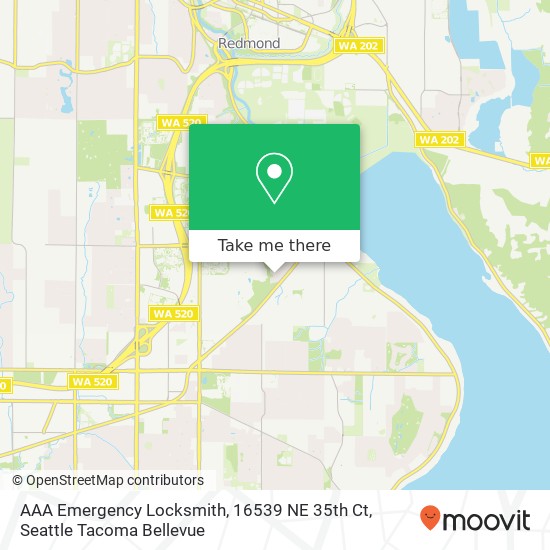 AAA Emergency Locksmith, 16539 NE 35th Ct map