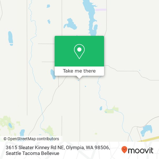 3615 Sleater Kinney Rd NE, Olympia, WA 98506 map