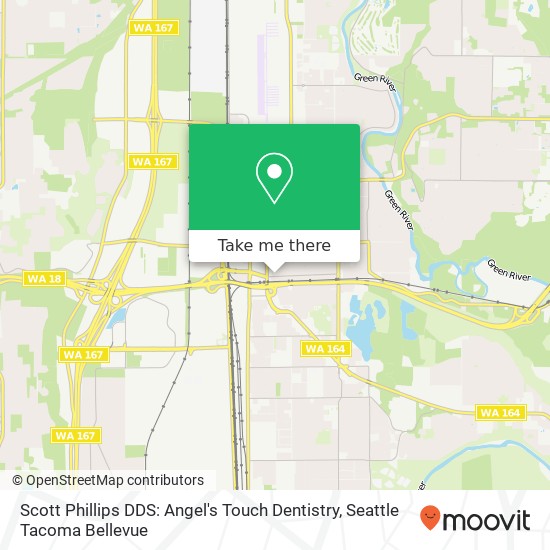 Mapa de Scott Phillips DDS: Angel's Touch Dentistry