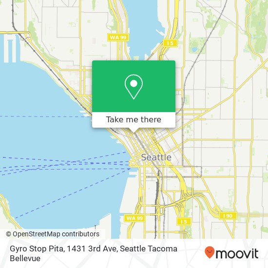 Gyro Stop Pita, 1431 3rd Ave map