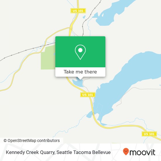 Mapa de Kennedy Creek Quarry
