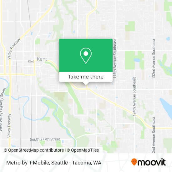 Metro by T-Mobile map