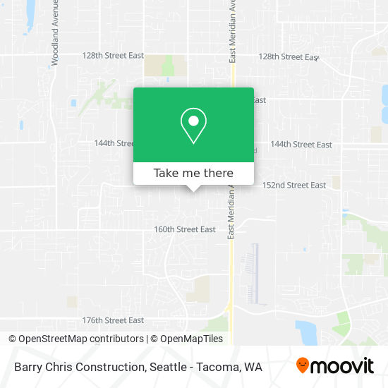 Mapa de Barry Chris Construction