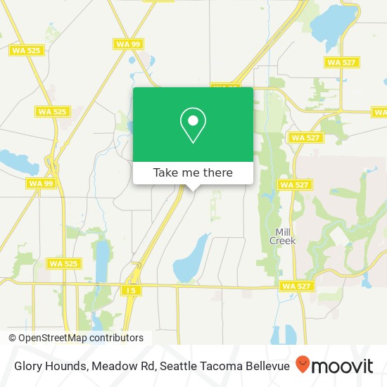 Glory Hounds, Meadow Rd map