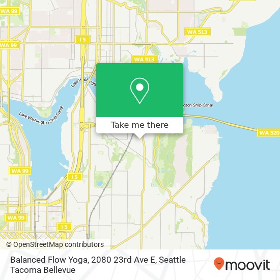 Mapa de Balanced Flow Yoga, 2080 23rd Ave E