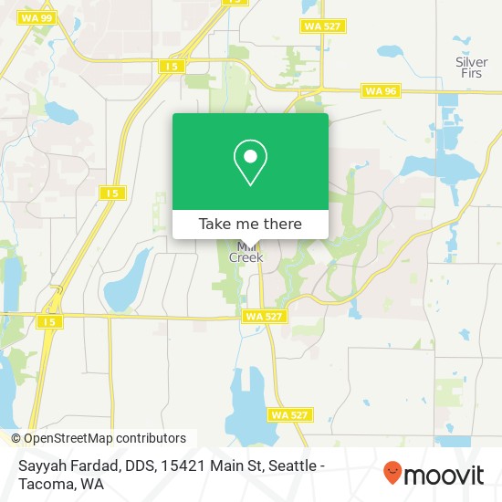 Sayyah Fardad, DDS, 15421 Main St map