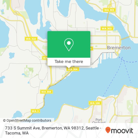 733 S Summit Ave, Bremerton, WA 98312 map