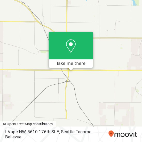 Mapa de I-Vape NW, 5610 176th St E